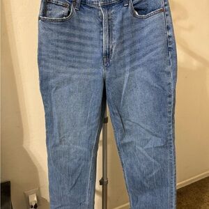 Abercrombie & Fitch Denim Blue Relaxed Jeans- curve love